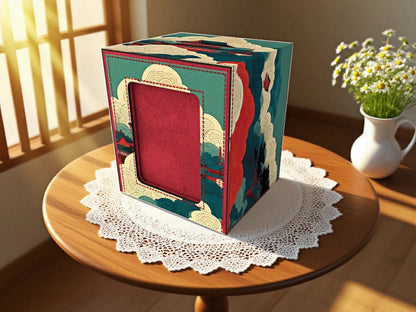 Chinese Aesthetic Deck Box - Premium Storage for TCG, EDH, Commander, Dice & Counters