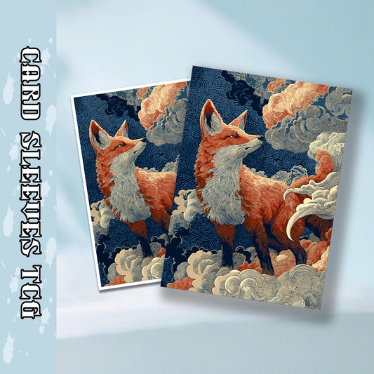Mtg card sleeves,Fox in Clouds, tcg Card Sleeves