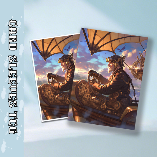 Mtg card sleeves,Airship Pilot in the Sky, tcg Card Sleeves