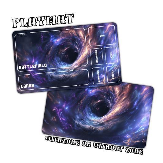 Cosmic Wormhole Playmat for Work & Gaming | Durable, Stylish & Personalized Mouse Pads (Copy)