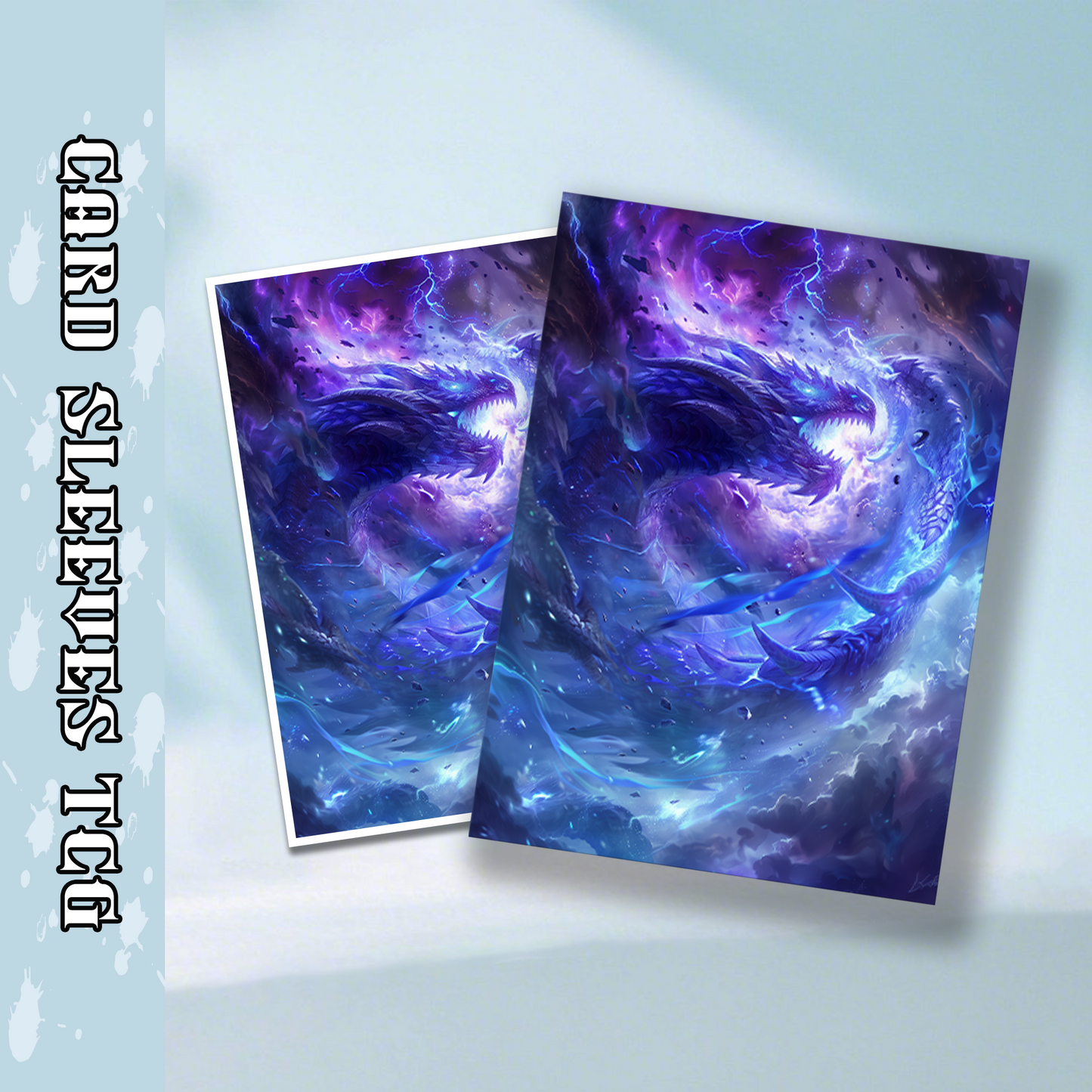 Mtg card sleeves,Magical Lightning Dragon, tcg Card Sleeves
