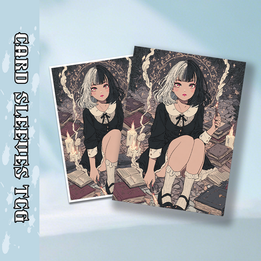 Mtg card sleeves,Gothic Witchy Girl, tcg Card Sleeves