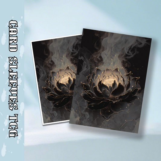 Mtg card sleeves,Gilded Lotus Flower, tcg Card Sleeves