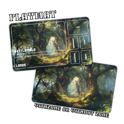 Enchanted Forest Path Playmat for Work & Gaming | Durable, Stylish & Personalized Mouse Pads