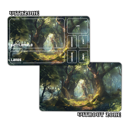 Enchanted Forest Path Playmat for Work & Gaming | Durable, Stylish & Personalized Mouse Pads