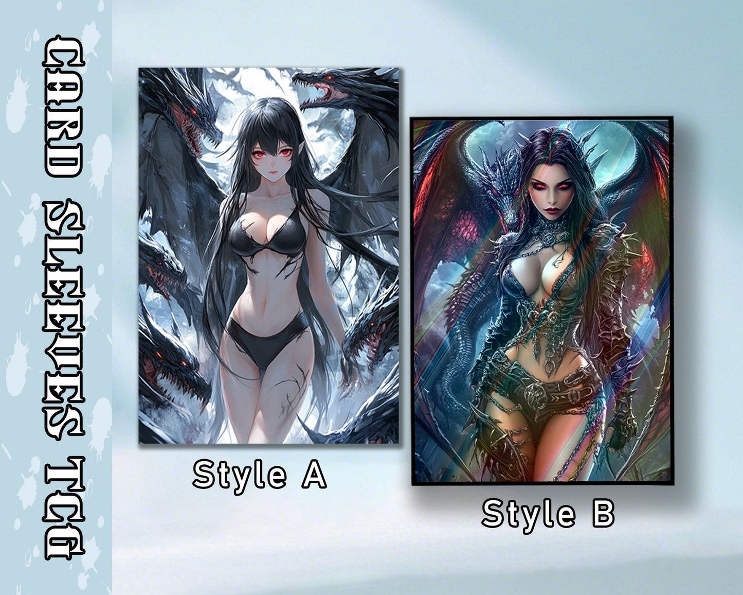 Dual Dragon - Themed Card Sleeves, tcg Card Sleeves