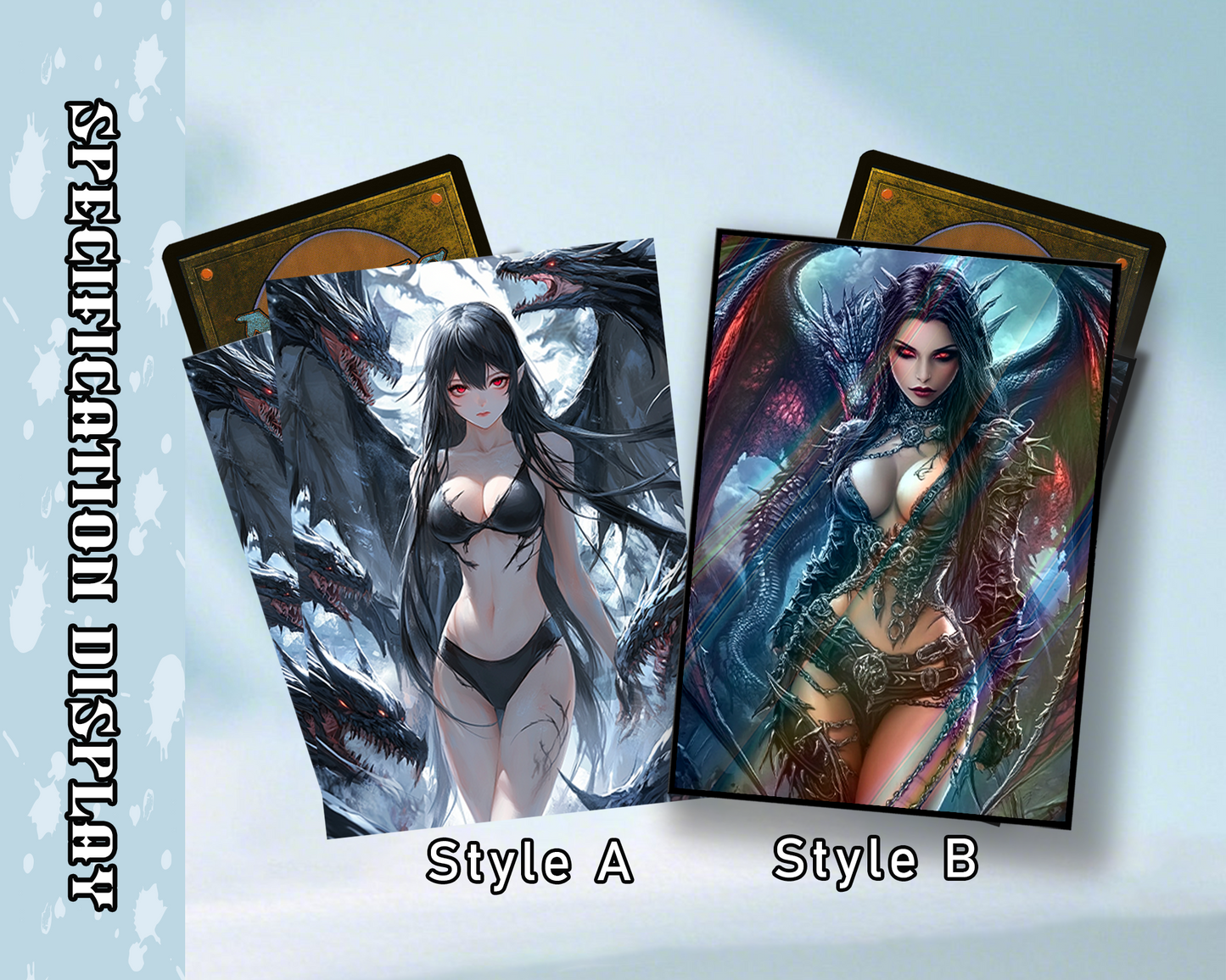 Dual Dragon - Themed Card Sleeves, tcg Card Sleeves