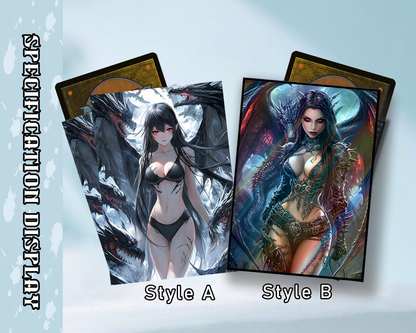 Dual Dragon - Themed Card Sleeves, tcg Card Sleeves