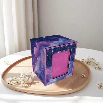 Starry Night Sky Deck Box - Premium Storage for TCG, EDH, Commander, Dice & Counters